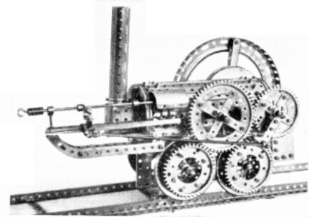 Trevithick's Dampfwagen 1803