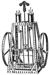 Stehende Dampfmaschine aus Kasten 53 von 1919