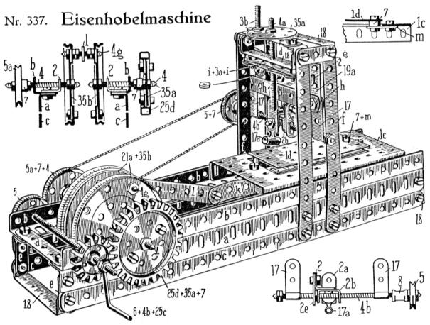 Eisenhobelmaschine aus Kasten 51
