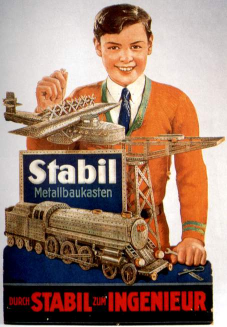 Reklameständer von etwa 1931 und frühe 50er Jahre